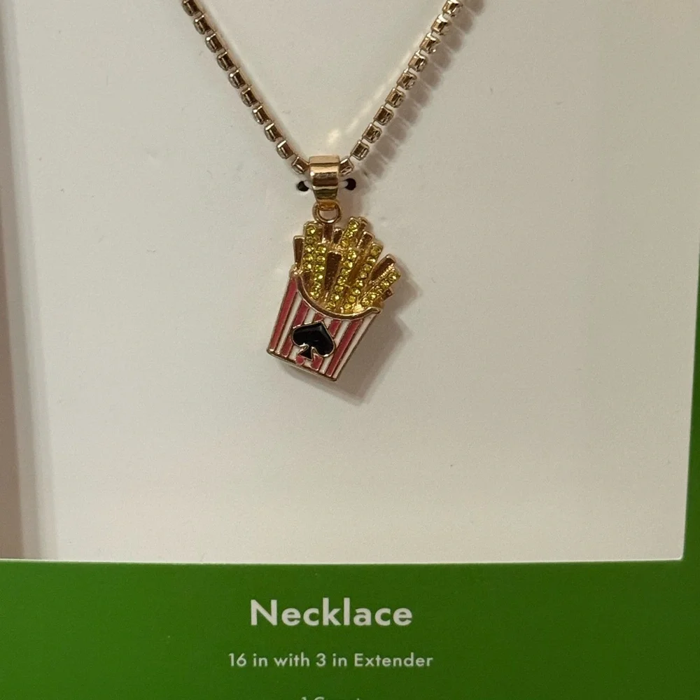 Kate Spade French Fry Necklace - Picture 5 of 5